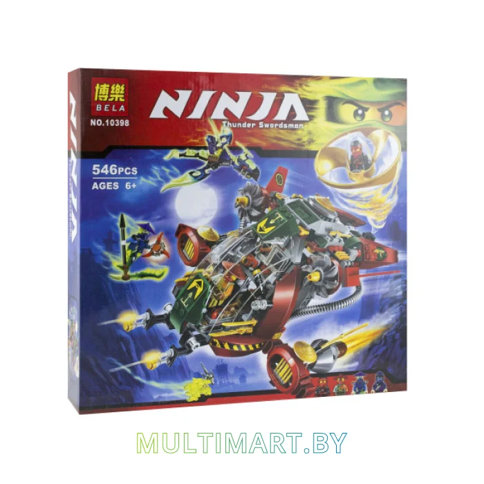 Конструктор Bela Ninja Thunder Swordsman 10398